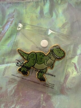 Stoney Clover Lane  Rex Embroidered Patch with Gold Trim